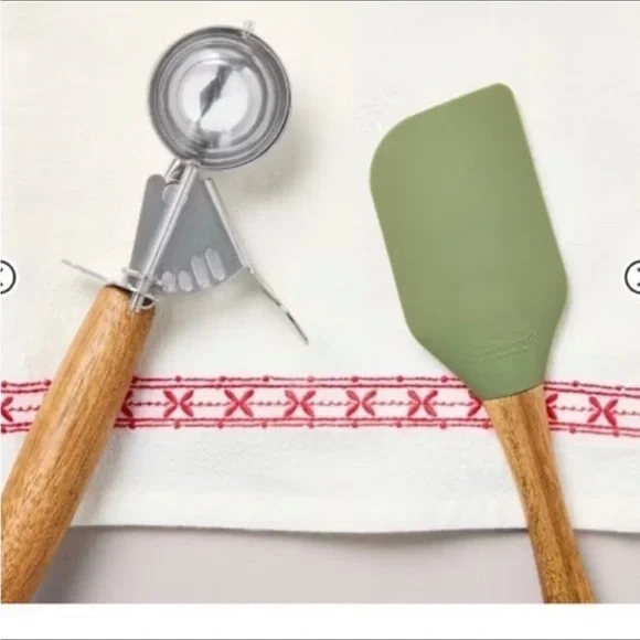 3pc Flour Sack Towel & Baking Gadgets Christmas Gift Set - Hearth & Hand - Picture 2 of 6